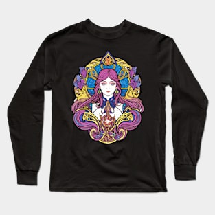 Art Nouveau Long Sleeve T-Shirt